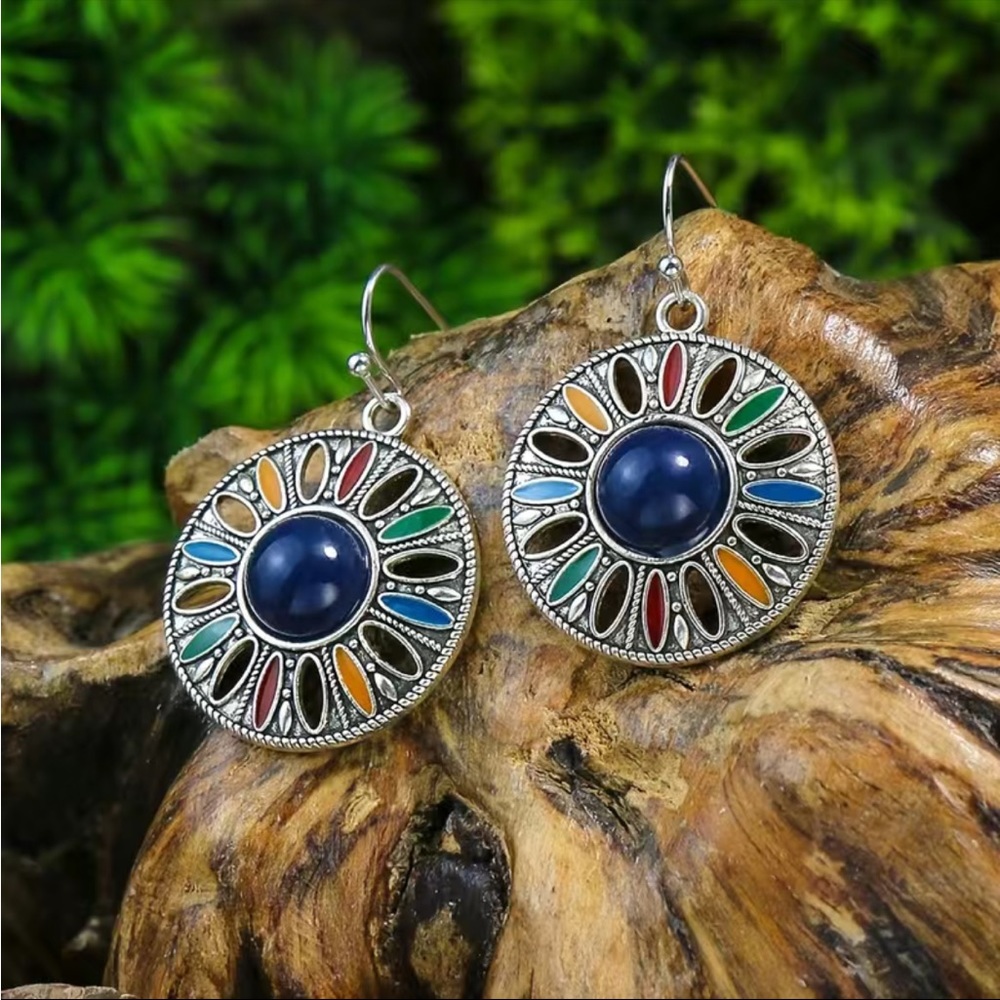 Multicolor Bohemian Earrings